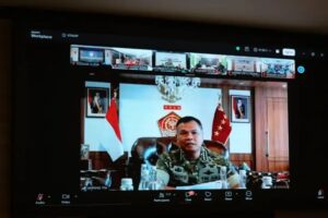 Dukung Program Strategis Nasional, Pangdam IV/Diponegoro Ikuti Vicon Pembangunan KDKMP Bersama Wapang TNI