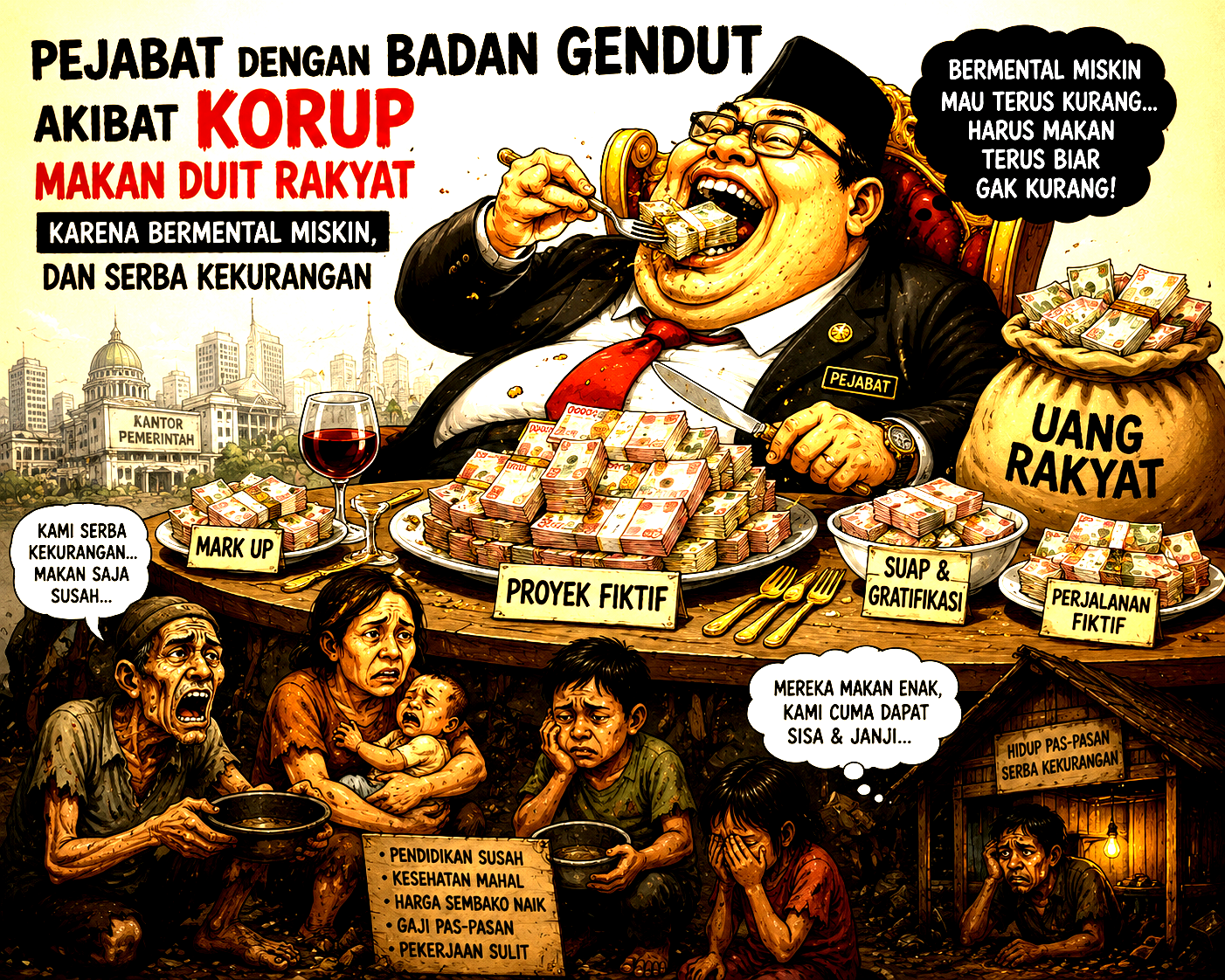 Pejabat Bermental Miskin